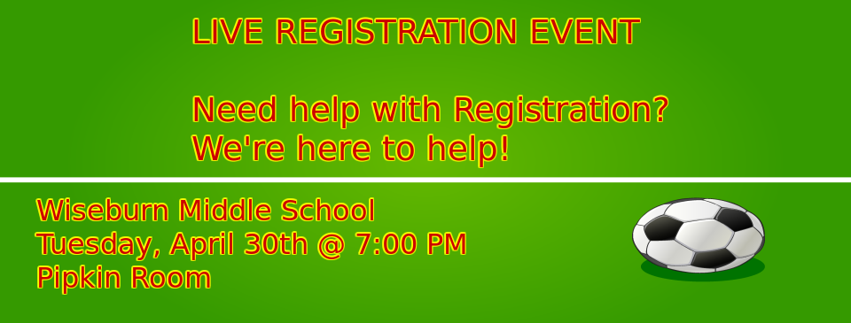 Live Registration Event