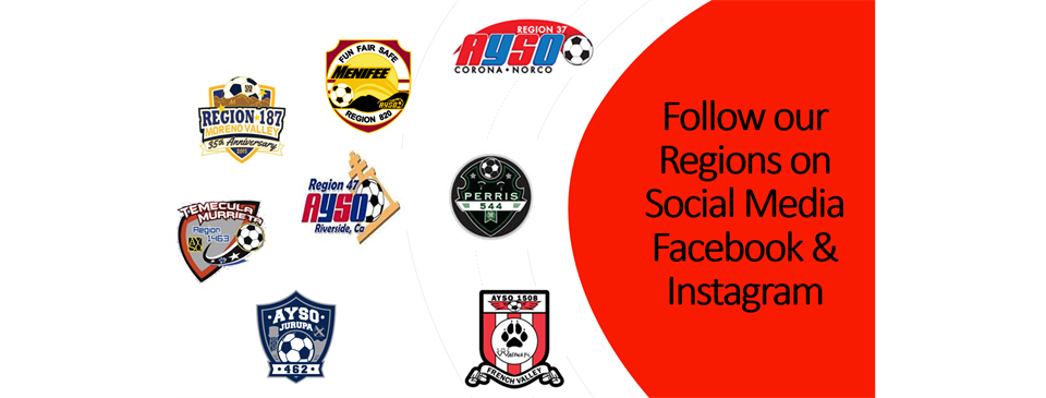 Follow Our Regions Social Media
