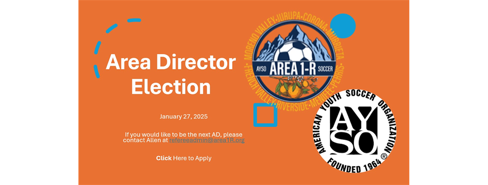 Area Director Election