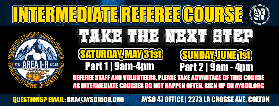 Intermediate Referee Course