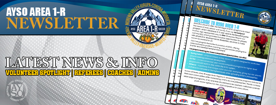 Area 1R Newsletter