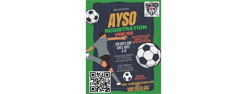 2026 Spring Registration