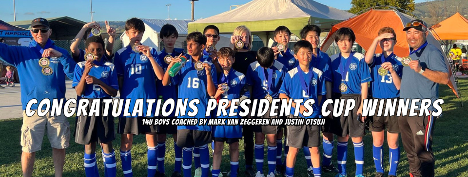 Congratulations 14U Boys Presidents Cup Winners!