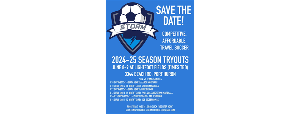 STORM 24/25 Tryouts