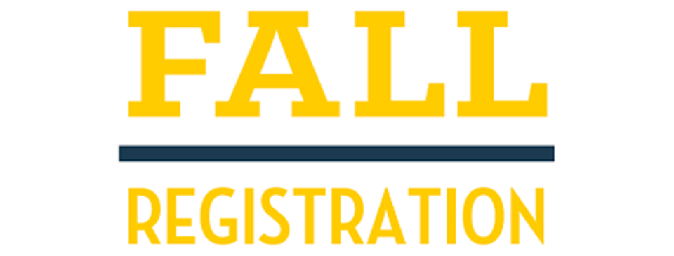Fall 2023 Registration is open!