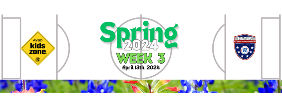 Week 3 of Spring Soccer