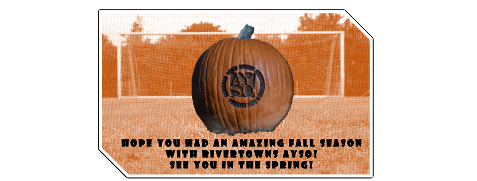 Hope you enjoyed the fall soccer season!