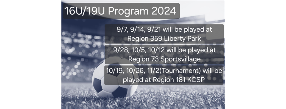 16U/19U Program 2024