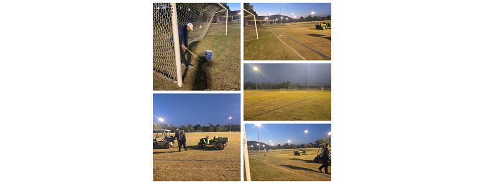 Gopher Stomp/ Field Maintenance 