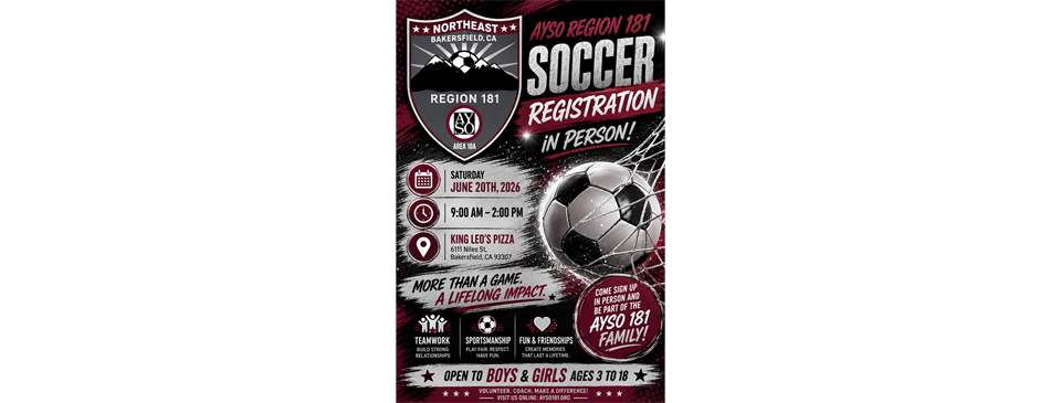 In Person Registration June 20th