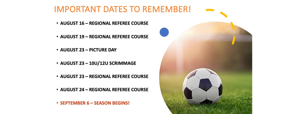 Important Dates