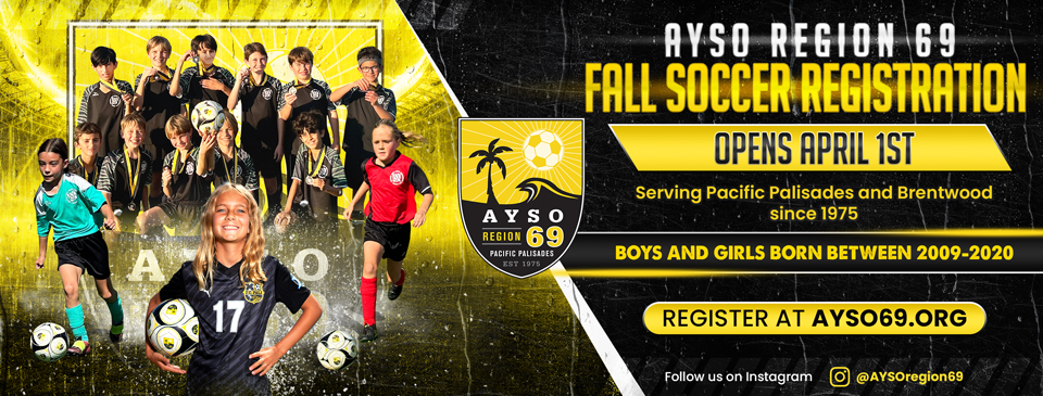 Our Fall Season Registration Opens April 1st 
