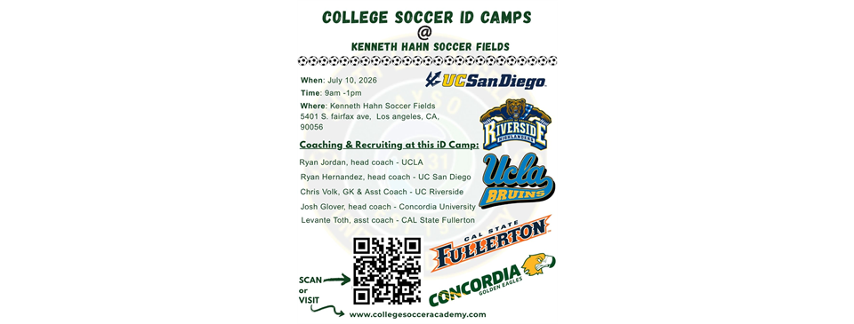 Soccer ID Camp