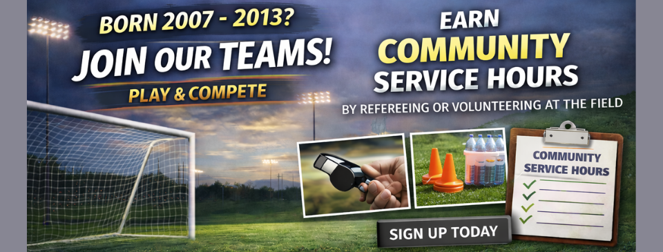 Get Your Teen On The Field & Get Hours for School!