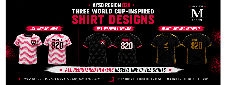 Commemorative Player Shirt For All Registered Players!