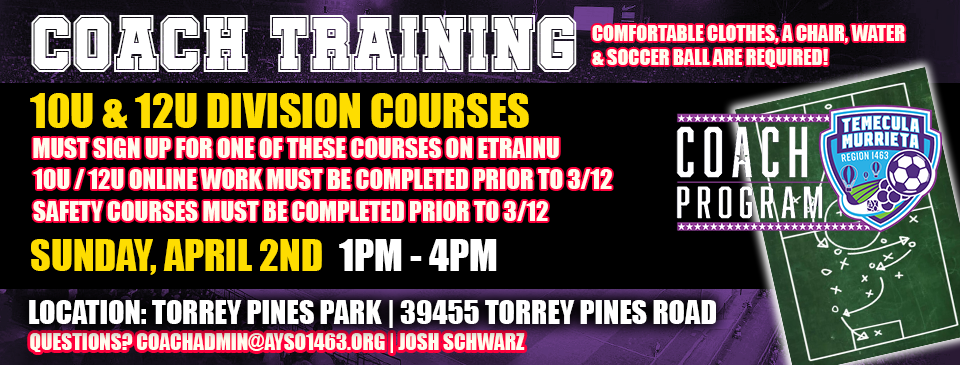 Coach Training!