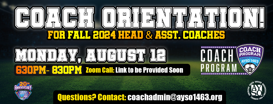 Coach Orientation