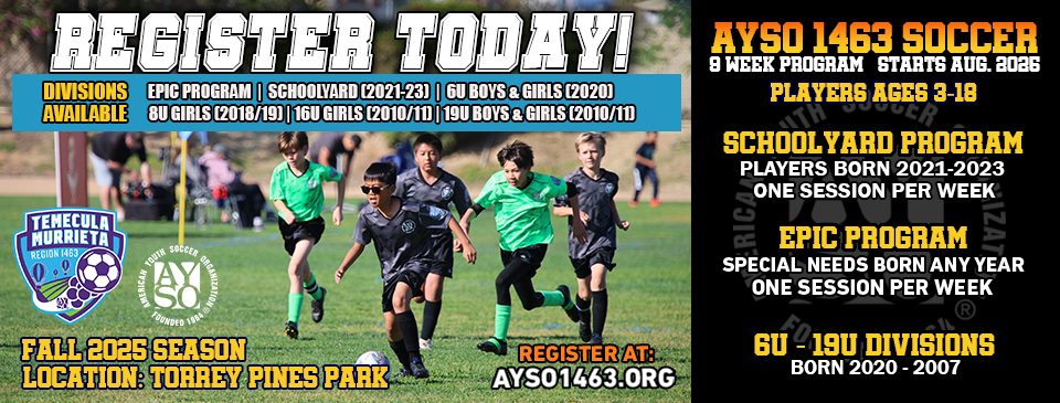 Fall 2025 Registration