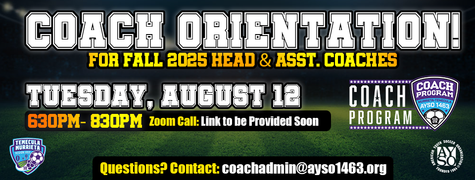 Coach Meeting 8/12