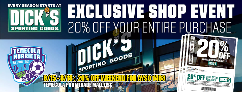 DSG 20% Off Event!