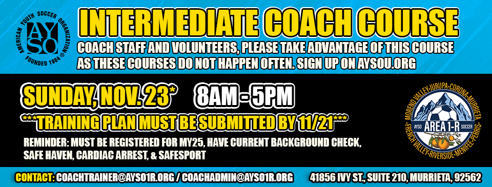 Intermediate Coach Course