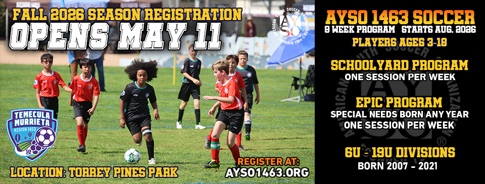 Fall Registration Opens 5/11!