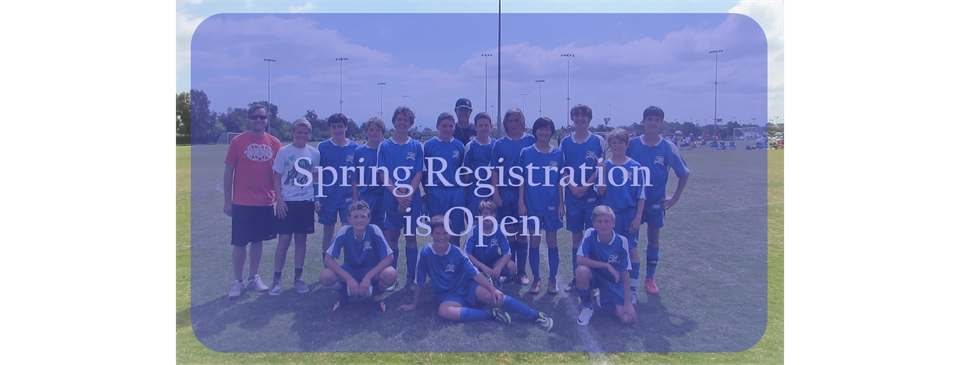 Spring Registration is Open