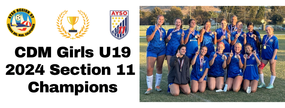 Girls U19 2024 Section 11 Champions