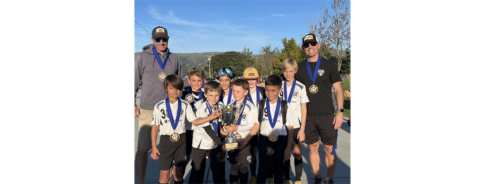 10U Boys Win 1st Place in President's Cup 2024